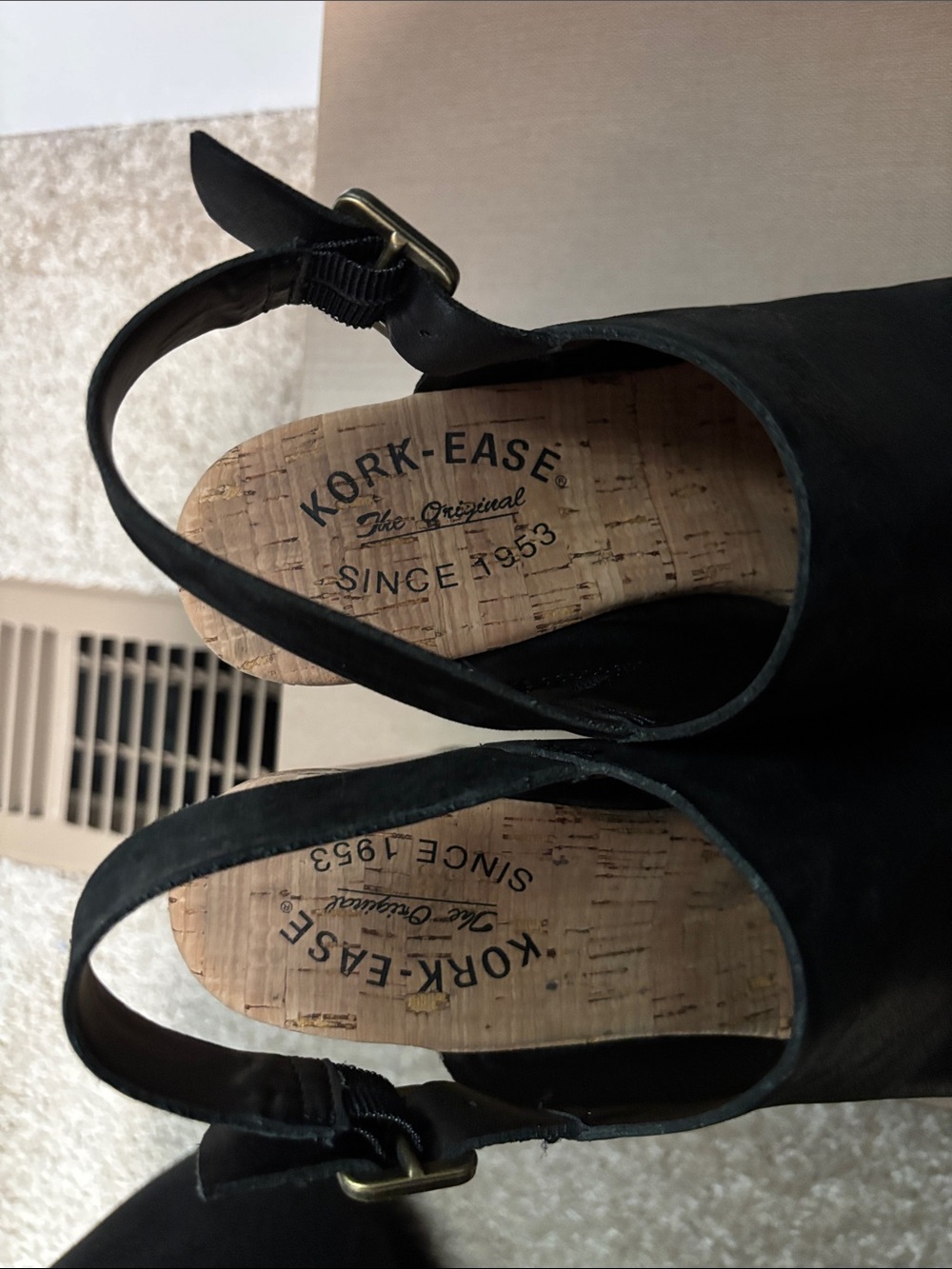 Kork-Ease black Clog Heels - Picture 6 of 9